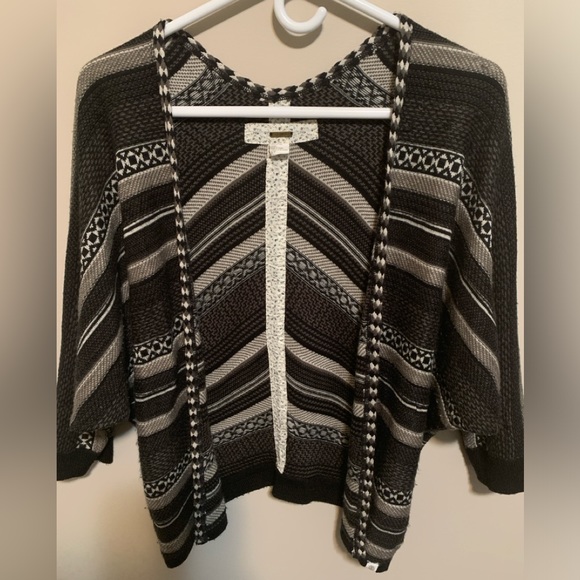 Element Batwing Open Front Cardigan, size S - Picture 5 of 9